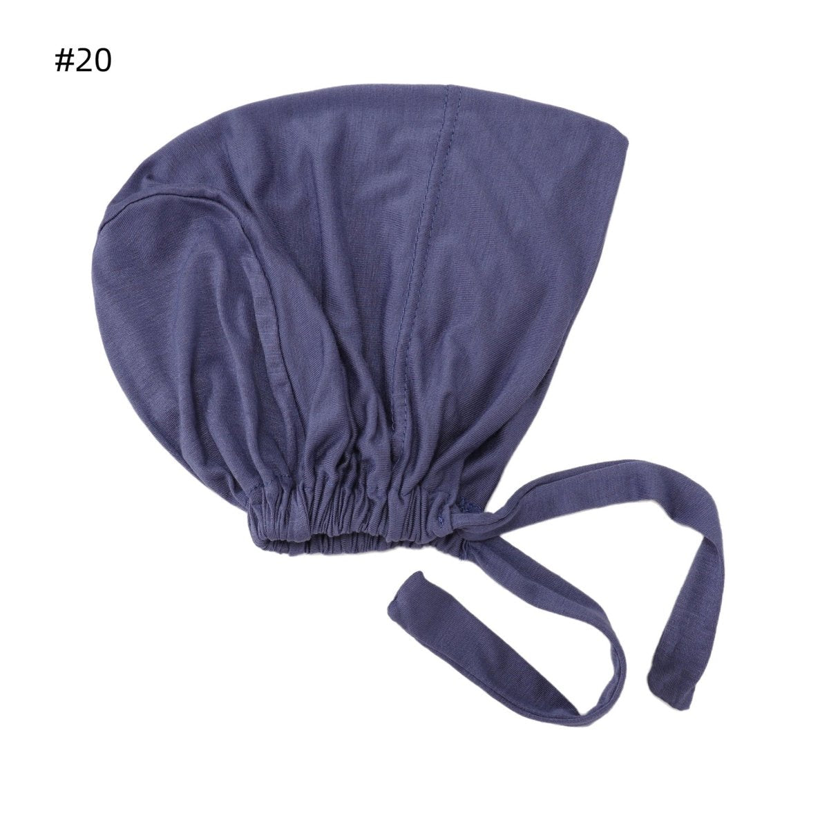 Adjustable Cotton Under Scarf Cap - Breathable Anti-Slip Headband Base for Hijab (MH125)