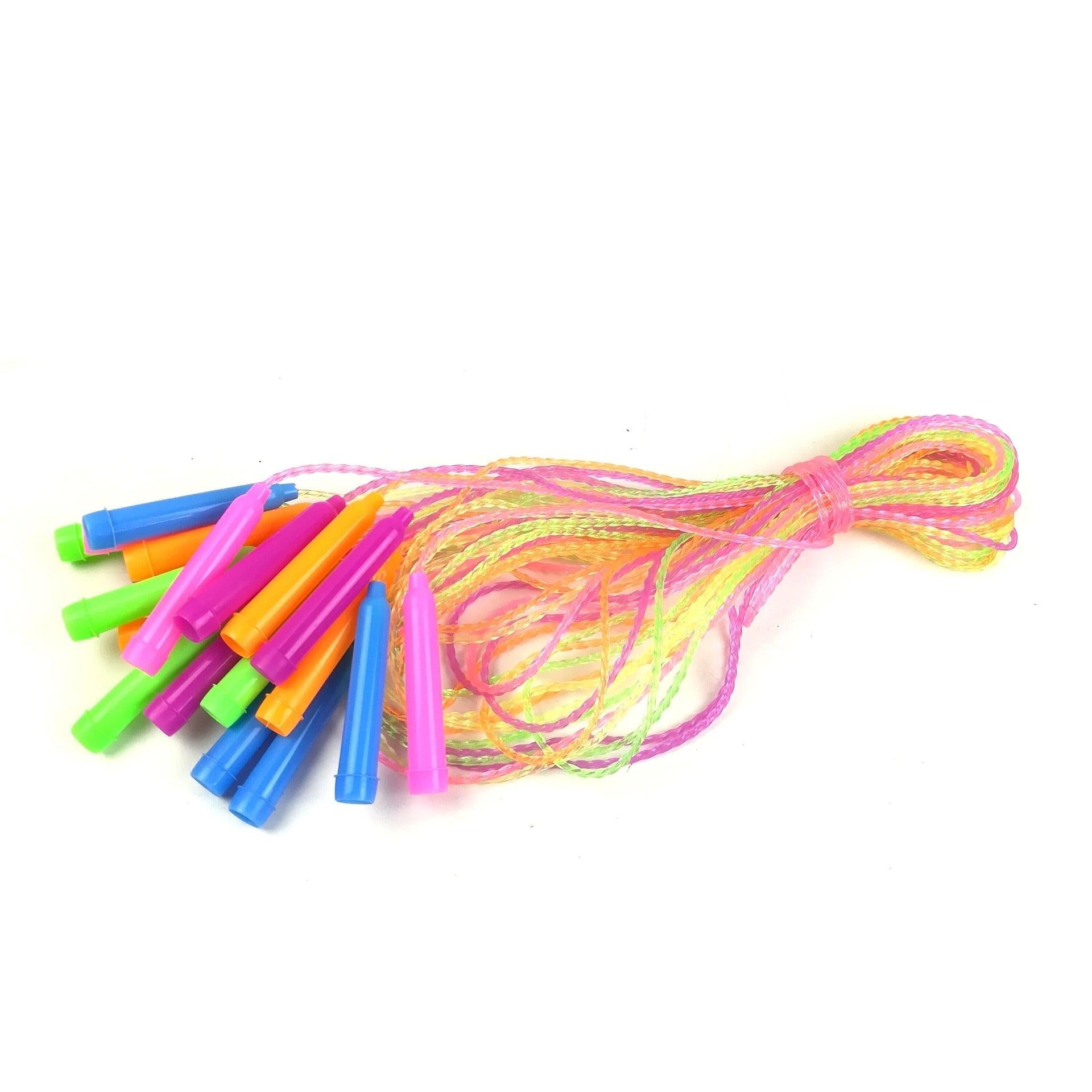 Adjustable Skipping Rope Fitness Exercise Workout Color Speed Colorful Jump Rope Set Adjustable Plastic Jump Rope Skipping Rope Outdoor Jump Ropes Great For Party Outdoor Skipping Rope 2m