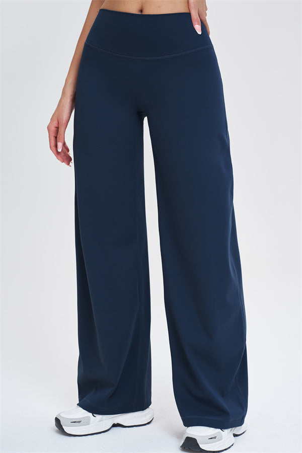 The Stride Crop Top Straight Leg Pants 2-Piece Set