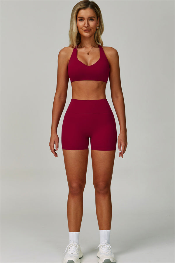 The Seraphine Sports Bra Shorts 2-Piece Set