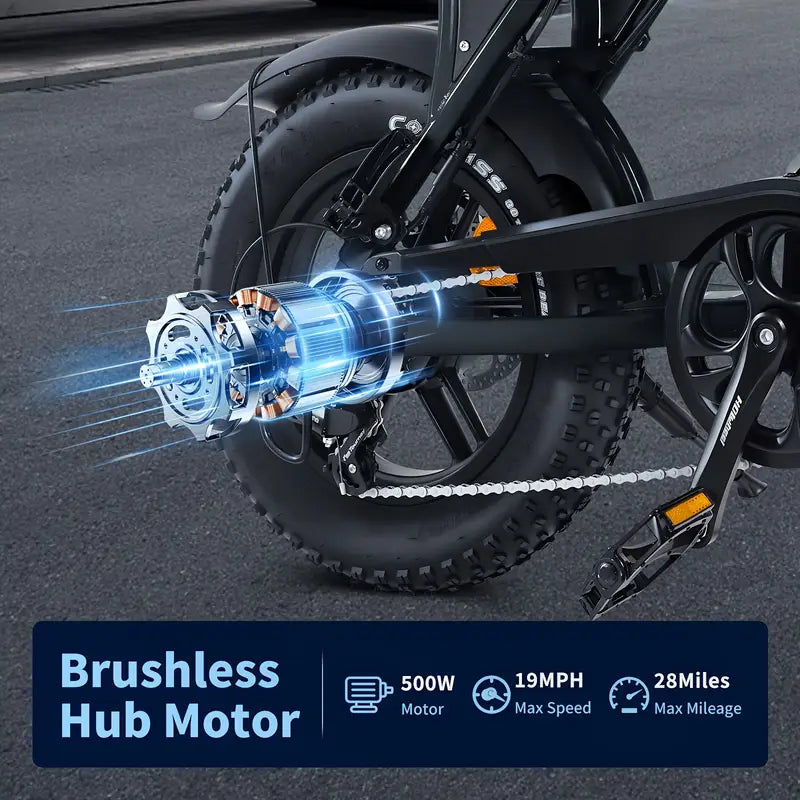Mini V8 Electric Mountain Bike (500W)