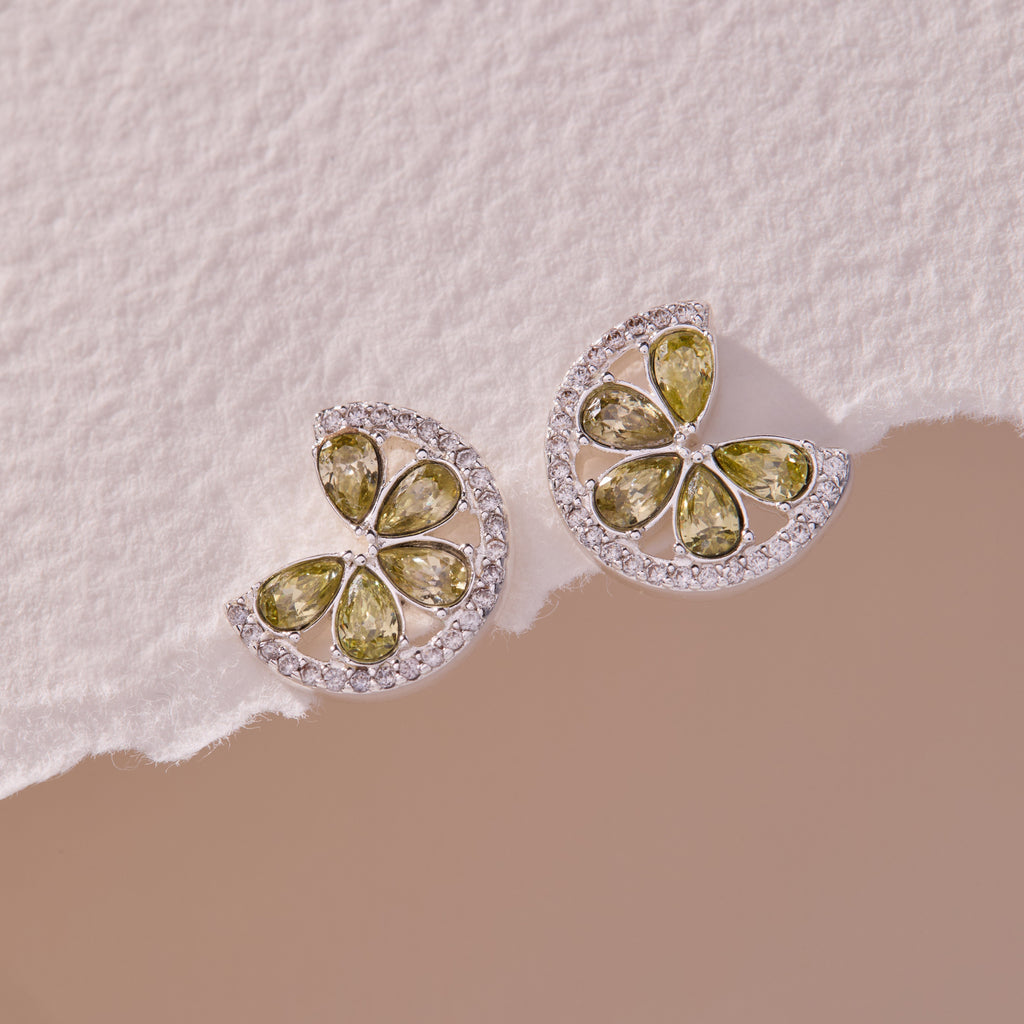 Margarita Lime Stud Earring