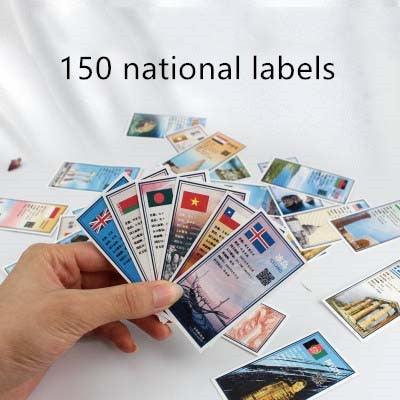 All Over The World Banknotes Collection Album Binder PCCB Paper Book Label-type Collection Loose-leaf World Countries Labels  House Decoration DIY Memorable Gifts For Loved Ones