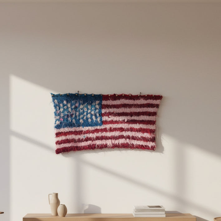 American Flag Knitting Pattern