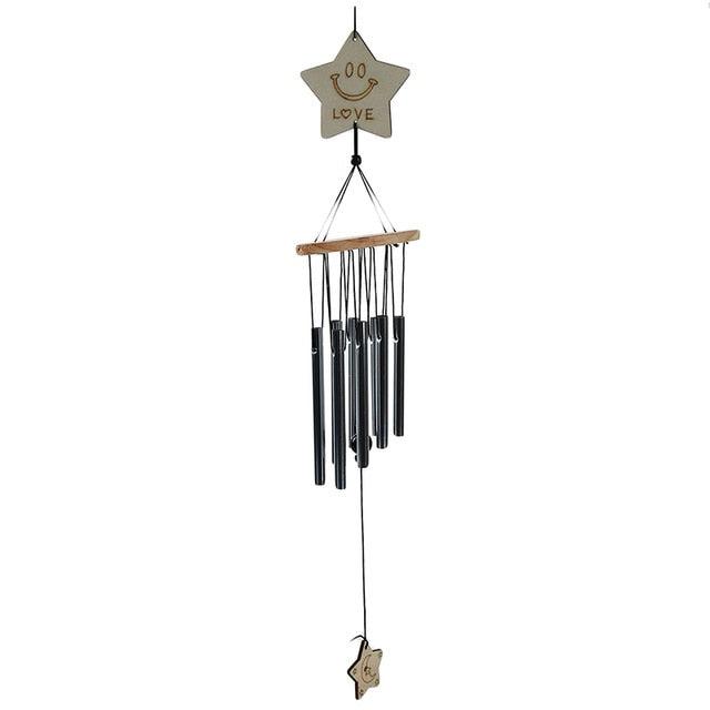 Antique Resonant Tubes  Wind Chimes with S Hook Quality Gift For Garden Patio Balcony And Indoor Decor Wind Chime Bells Hanging Living Bed Home Decor Gift Car Outdoor Yard Garden Deco Wind Chimes