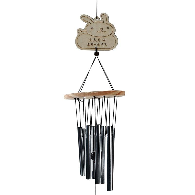 Antique Resonant Tubes  Wind Chimes with S Hook Quality Gift For Garden Patio Balcony And Indoor Decor Wind Chime Bells Hanging Living Bed Home Decor Gift Car Outdoor Yard Garden Deco Wind Chimes