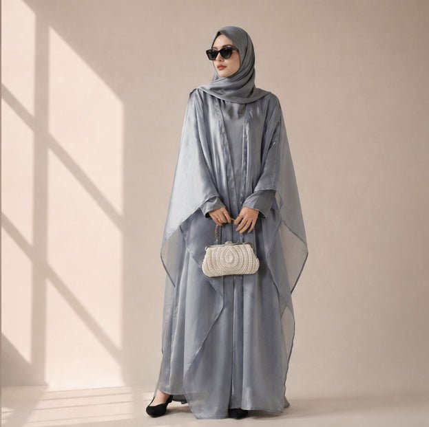 Archive Piece Organza Open Abaya - MP021 (Size M Only)