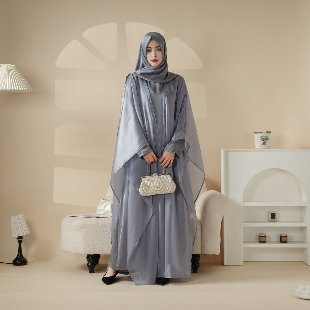 Archive Piece Organza Open Abaya - MP021 (Size M Only)