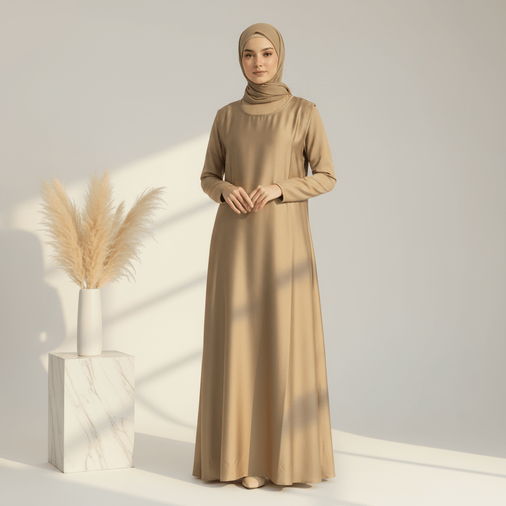 Archive Piece Satin Slip Maxi Dress - MP016