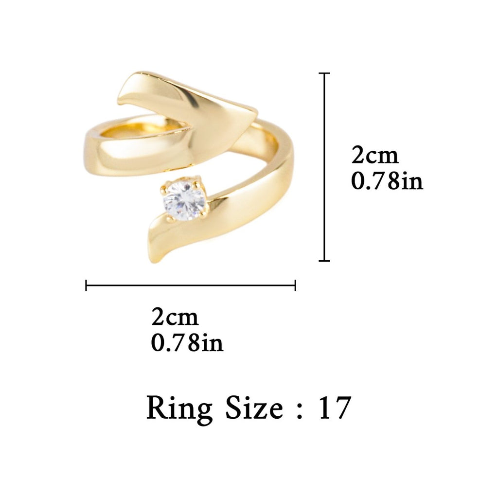 Artisan Asymmetric Diamond Ring Edgy Glamour for Standout Moments (MAC282)