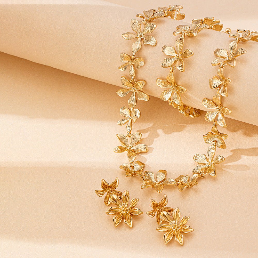 Artisan Floral Coordinating Jewelry Set (MAC326)