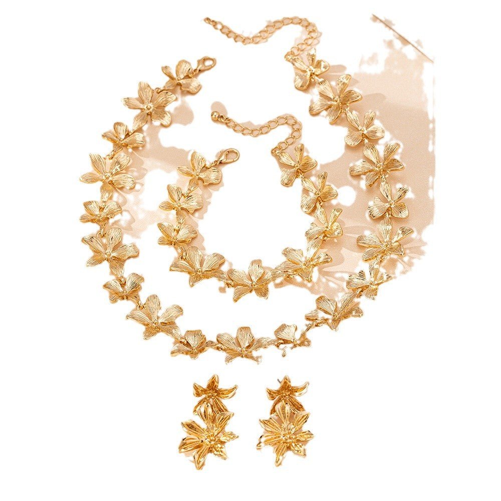 Artisan Floral Coordinating Jewelry Set (MAC326)