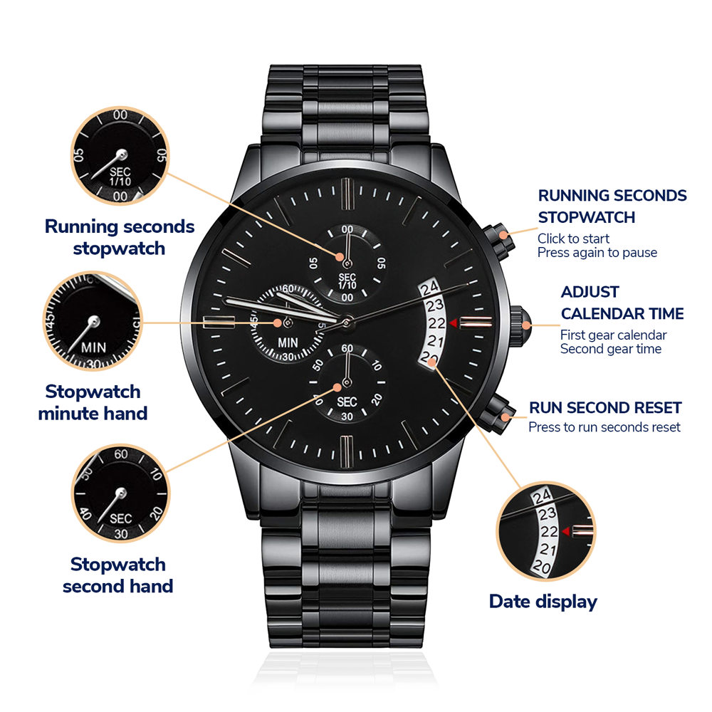 One Moment at a Time Chronograph Watch