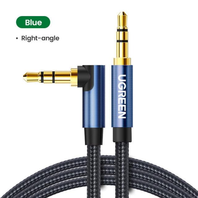 AUX Cable Jack 3.5mm Audio Cable 3.5 MM Jack Speaker Cable AUX Audio Input Adapter Male To Male AUX Cord For Headphones Car Home Stereos Speaker Mobile Phone