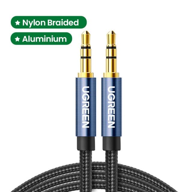 AUX Cable Jack 3.5mm Audio Cable 3.5 MM Jack Speaker Cable AUX Audio Input Adapter Male To Male AUX Cord For Headphones Car Home Stereos Speaker Mobile Phone