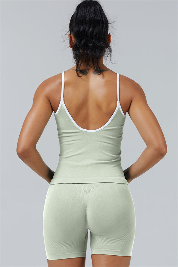 The Elevate New Crop Top Shorts 2-Piece Set