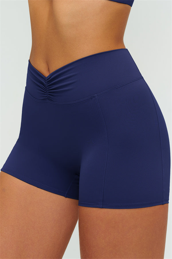 The Lushness Y-Back Sports Bra Shorts 2-Piece Set