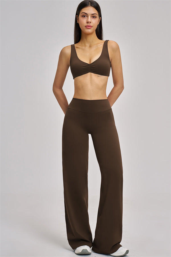 The Swoon Sports Bra Flared Leggings 2-Piece Set