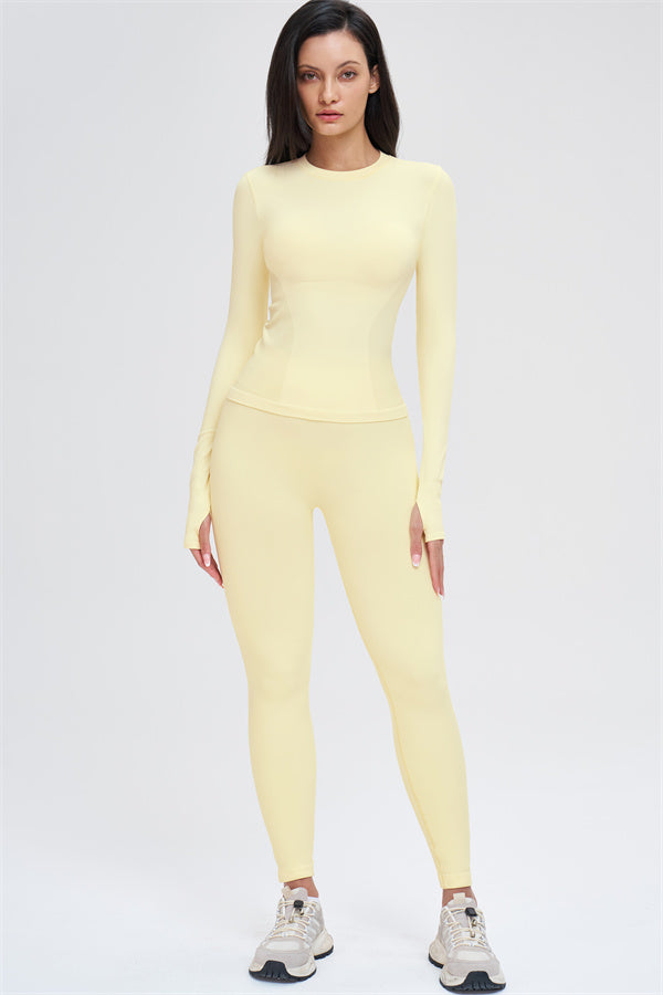 The Whim Long Sleeve T-shirt Leggings 2-Piece Set
