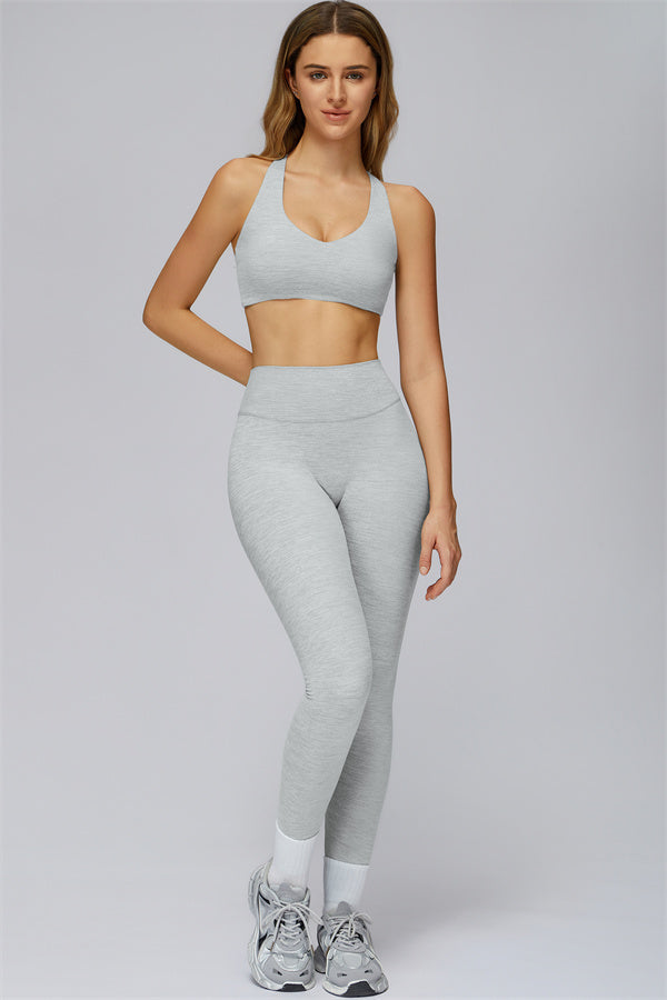 The Radiance Racerback Sports Bra Leggings 2-Piece Set