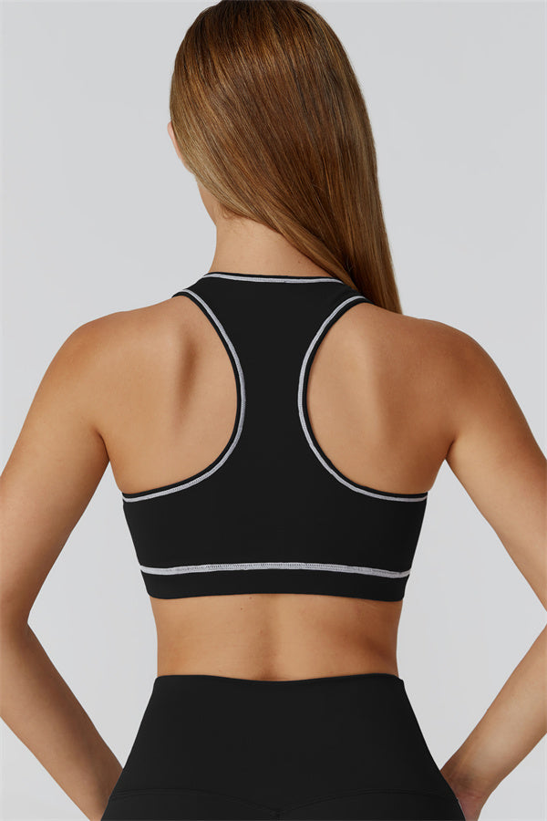 The Venus Zip Top Sports Bra Leggings 3-Piece Set
