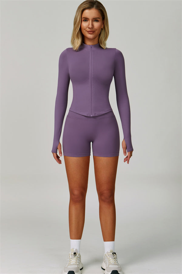 The Empower Jacket Shorts 2-Piece Set
