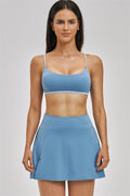 The Seraphine Sports Bra Skirt 2-Piece Set