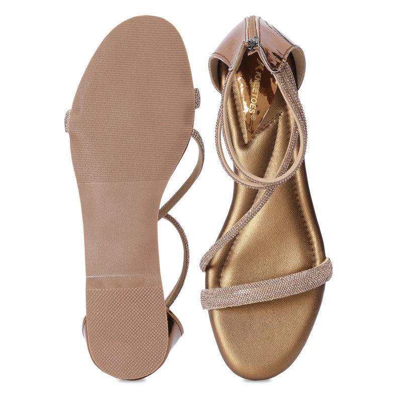 Solana- Bronze Sandals