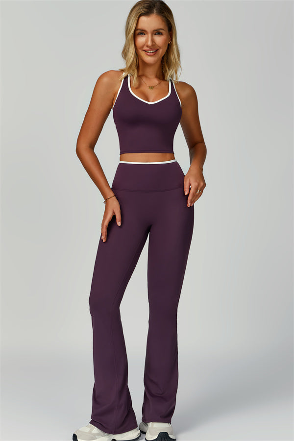 The Quest Tank Flared Leggings 2-Piece Set