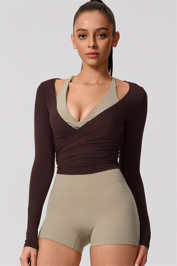 The Lively Long Sleeve Crop Top