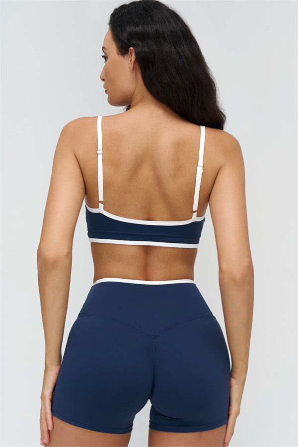 The Crave Contrast Sports Bra