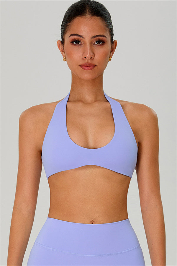 The Solid Sports Bra Leggings 2-Piece Set