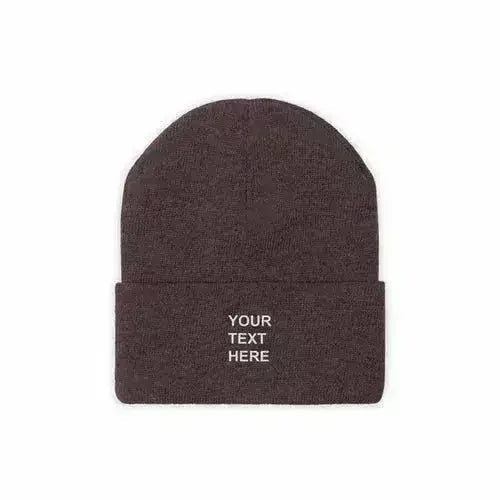 Customized with Your Own Text Knit Beanie | Femstylo