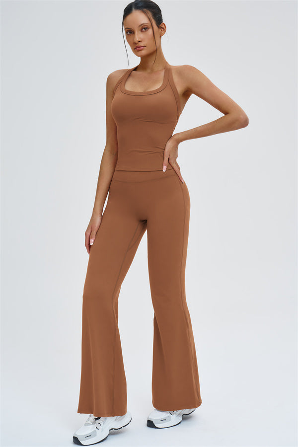 The Slate Y-Back Top