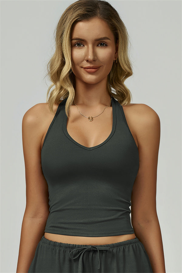 The Sprint Halter Tank Top