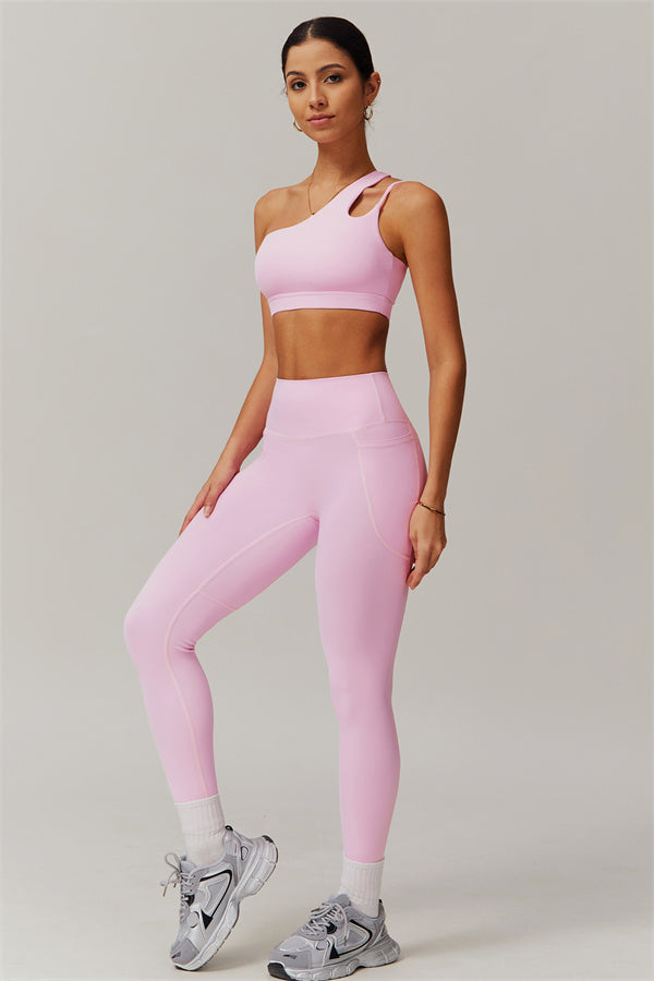 The Blissful Rose Sports Bra Leggings 2-Piece Set
