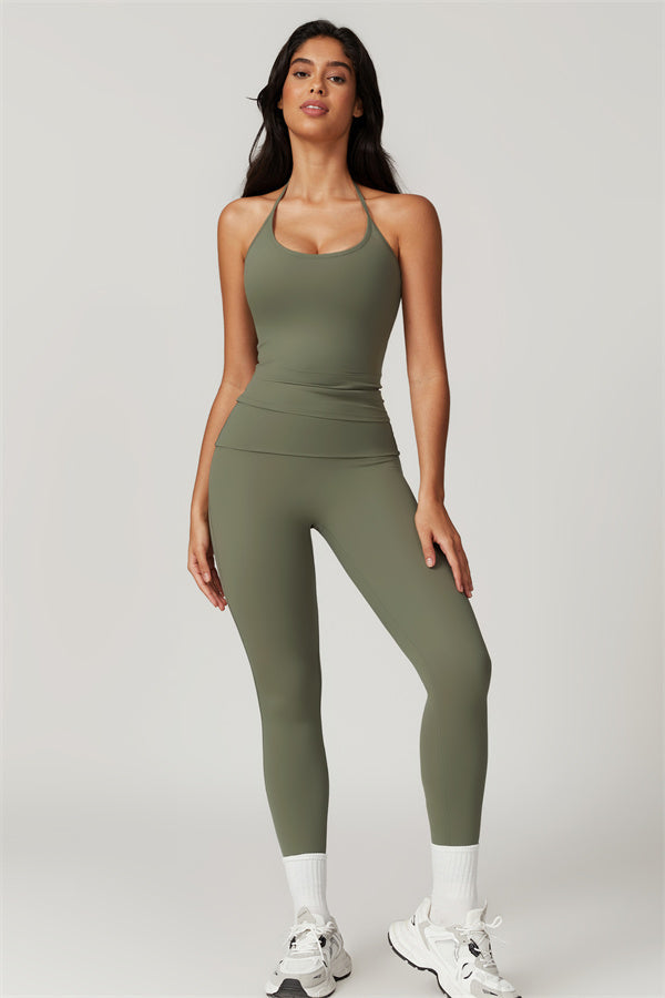 The Surge Halter Crop Top