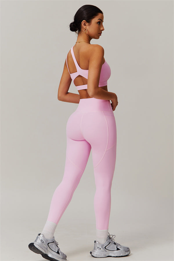 The Blissful Rose Sports Bra Leggings 2-Piece Set