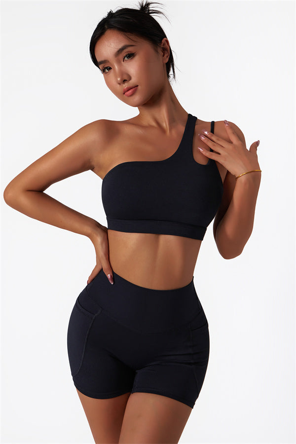 The Blissful Rose Sports Bra Shorts 2-Piece Set
