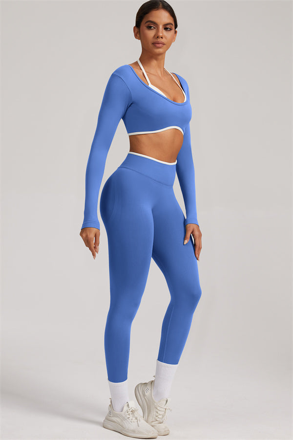 The Elevate New Long Sleeve Crop top