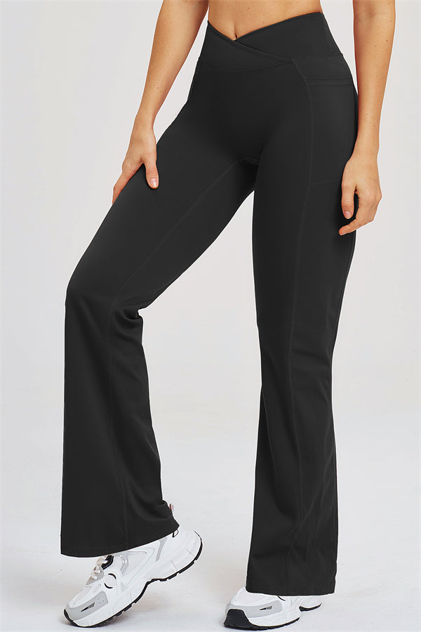 The Sizzle Zip Jacket Sports Bra Flared Leggings 3-Piece Set