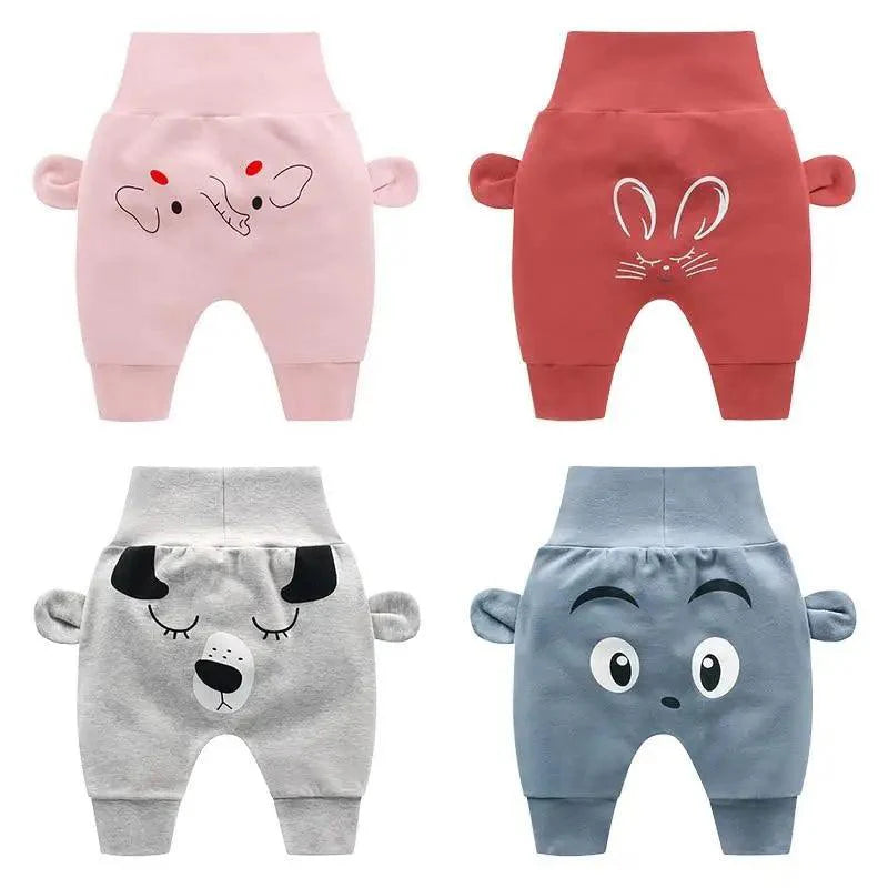 Baby cute pants boys girl cartoon ,  children toddler spring autumn newborn infant trousers