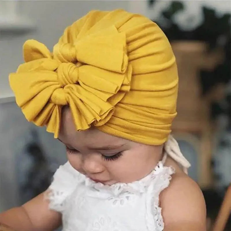 Baby Hat For Kids Bows Baby Girl Boy Bonnet Beanie Cap Toddlers Girls Hat Children
