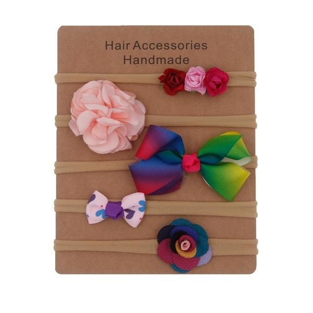 Baby Headbands Newborn hair Bows Kids Toddler headband Elastic Hair Band headwear children Girl Gorgeous Hair Accessories For Baby Girls