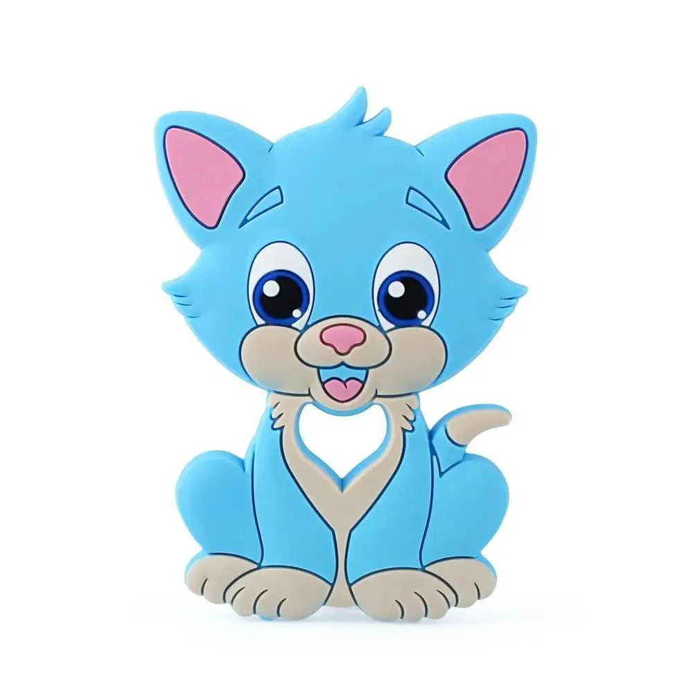 Baby Silicone Teethers BPA Free Teething Toy Animals Koala Bear Dog Teether Silicone Beads