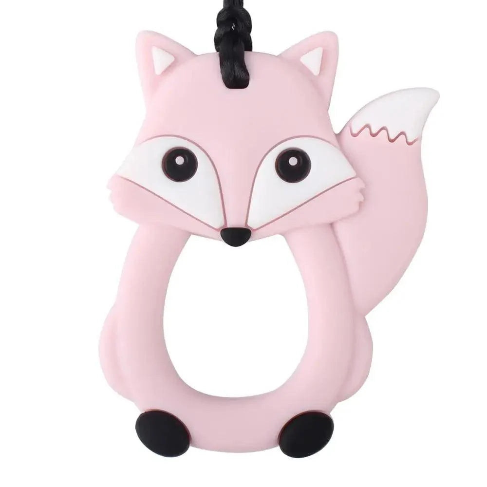 Baby Silicone Teethers BPA Free Teething Toy Animals Koala Bear Dog Teether Silicone Beads