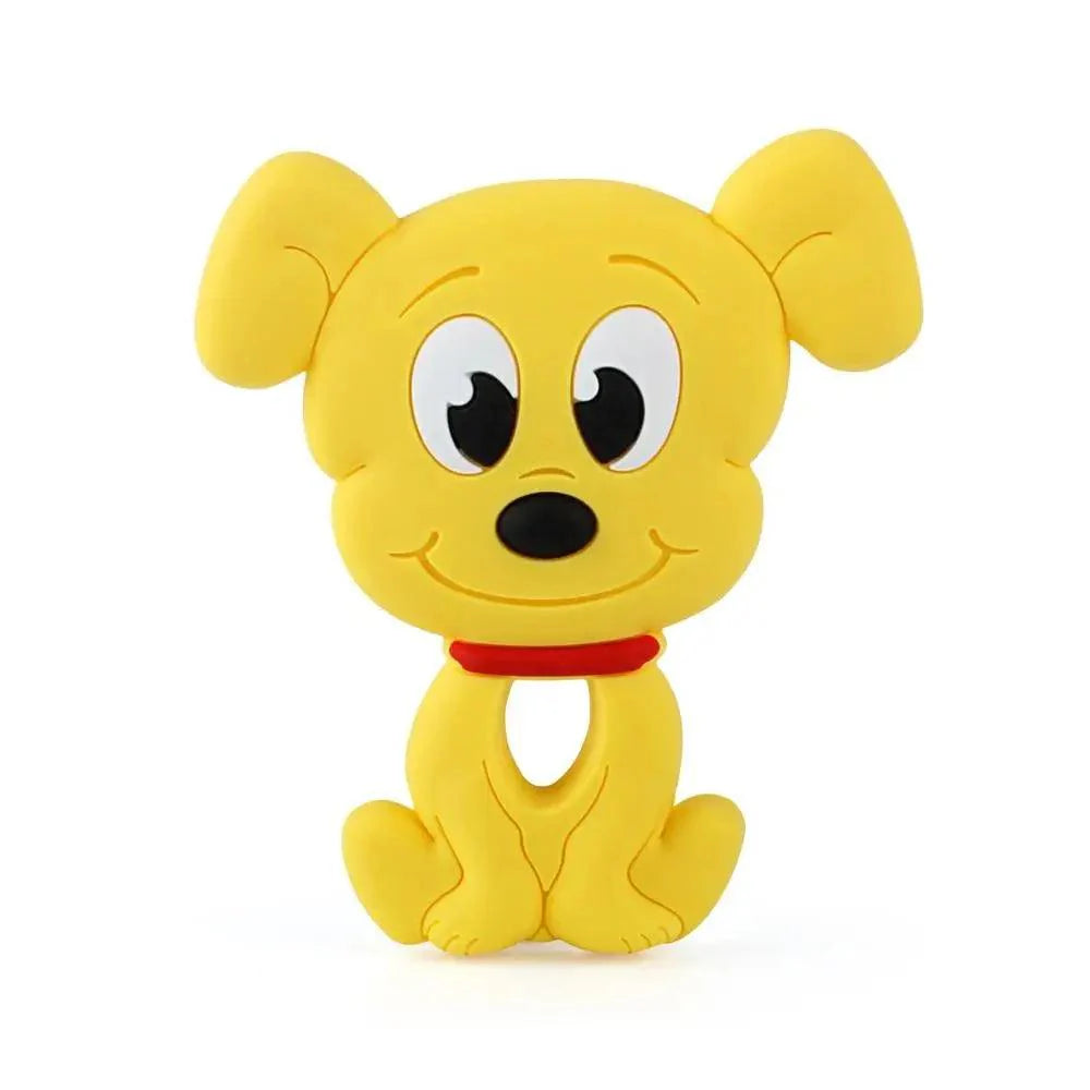 Baby Silicone Teethers BPA Free Teething Toy Animals Koala Bear Dog Teether Silicone Beads