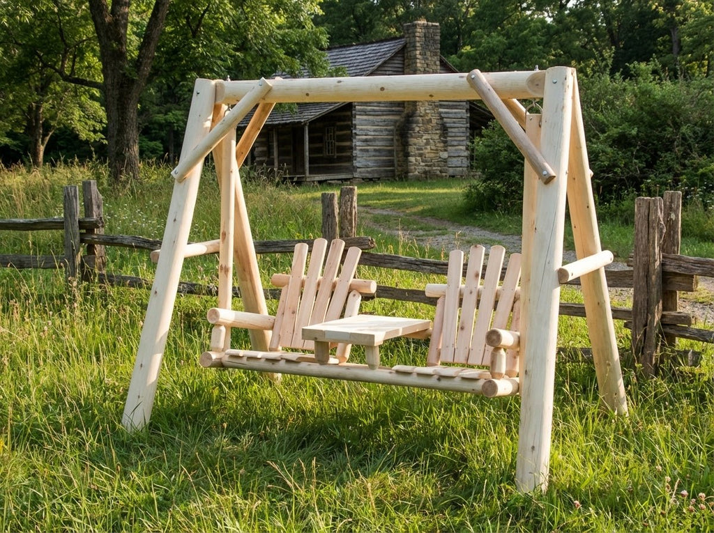 Backyard Wooden Swings for Your Garden