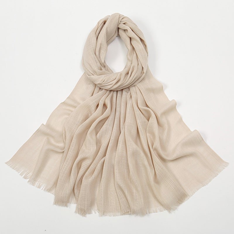 Bamboo Cotton Hijab Scarf(MH208)