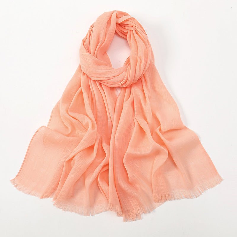 Bamboo Cotton Hijab Scarf(MH208)